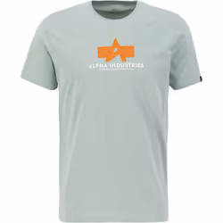 Alpha Industries Basic Rubber Maglietta, verde, dimensione M per uomo