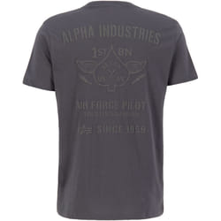Alpha Industries Air Force Maglietta, grigio, dimensione XL per uomo