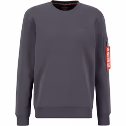 Alpha Industries Air Force Felpa, grigio, dimensione M per uomo