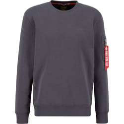Alpha Industries Air Force Felpa, grigio, dimensione M per uomo