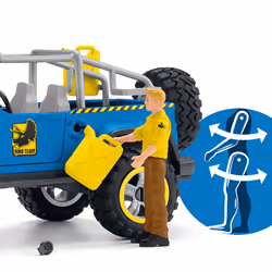 schleich Dinosaurs Off-Road Vehicle With Dino Outpost - Vista aggiuntiva 6