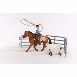 schleich Cowgirl Team Roping Fun - Vista aggiuntiva 7