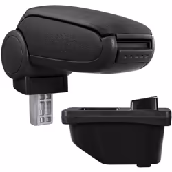 Bracciolo console centrale per: Peugeot 308 I (anno di construzione 2007-2015 / a tre porte, a cinque porte, SW e CC) Materia ...