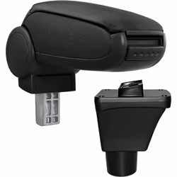 Bracciolo centrale Adatto per Ford Fiesta '18 (8. generazione), da 2017 Materiale: rivestimento in tessuto Colore: nero - Bra ...
