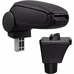 Bracciolo centrale Adatto per Ford Fiesta '18 (8. generazione), da 2017 Materiale: rivestimento in similpelle Colore: nero co ...