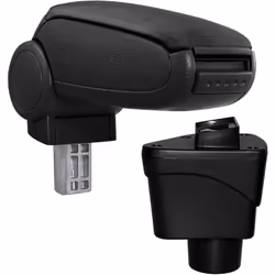 Bracciolo centrale Adatto per Ford EcoSport II (2. generazione, 2012-2018) Materiale: rivestimento in tessuto Colore : Nero - ...