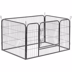 Recinto per piccoli animali Questa gabbia per animali domestici si presenta come una soluzione versatile e sicura per ospitar ...