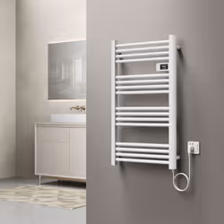 Scaldasalviette elettrico Il design raffinato e l'avanzata tecnologia si fondono armoniosamente nel nostro scaldasalviette el ...