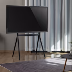 Piedistallo per TV Questo stand TV a quattro gambe incarna l'essenza di un design moderno e raffinato. Le sue linee pulite e  ...
