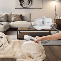 In.tec - Kit Toelettatura Amesbury 5 in 1 per Animali Domestici - Bianco