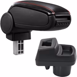 Bracciolo centrale specifico per la macchina: Opel Corsa F (a partire dall'anno di costruzione 2019) Rivestimento: Similpelle ...