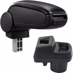 Bracciolo centrale specifico per la macchina: Opel Corsa F (a partire dall'anno di costruzione 2019) Rivestimento: Similpelle ...