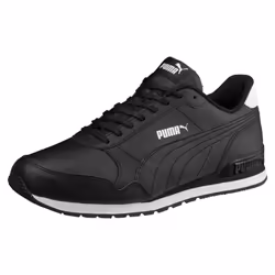 PUMA ST Runner v2, Unisex, Adulto, Nero, Monocromatico, Chiusura con lacci, Gomma