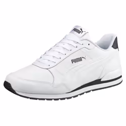 PUMA ST Runner v2, Unisex, Adulto, Bianco, Monocromatico, Chiusura con lacci, Gomma