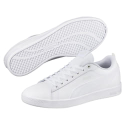 PUMA Smash v2 Leather Femmina Bianco