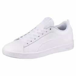 PUMA Smash v2 Leather Femmina Bianco