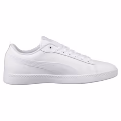 PUMA Smash v2 Leather Femmina Bianco