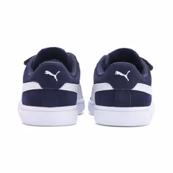 PUMA Smash v2 Tennis Unisex Nero, Bianco - Vista aggiuntiva 4