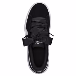 PUMA Smash v2 Ribbon Jr Femmina Nero, Bianco - Vista aggiuntiva 4