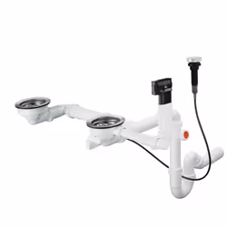 Hansgrohe 43938000, Sifoni per vasca da bagno, Cromo