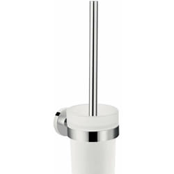Logis Universal - Spazzola wc con supporto, vetro/cromo 41722000 - Hansgrohe