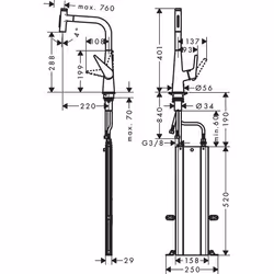 Hansgrohe M51 - Vista aggiuntiva 6