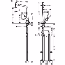 Hansgrohe M71 - Vista aggiuntiva 6