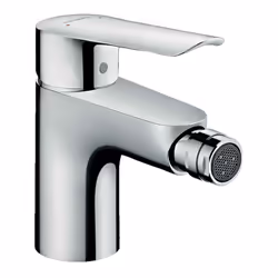 Rubinetto Bidet Hansgrohe Logis E, Miscelatore Monocomando, colore Cromo Logis: contemporaneo, pratico e di qualità. Le tue p ...