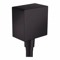 Presa d'acqua Hansgrohe FixFit Square Nero Opaco con valvola anti riflusso, codice 26455670 La presa d'acqua Hansgrohe FixFit ...