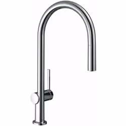 Miscelatore monocomando per lavello Talis con braccio estraibile ComfortZone 210 gamma di rotazione in 4 posizioni: 60°, 110° ...