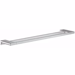 Portasciugamani doppio installazione a muro materiale: metallo lunghezza: 648 mm passo della connessione: 626 mm finitura: cr ...
