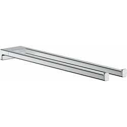 AddStoris - Portasciugamani doppio, lunghezza 45 cm, cromo 41770000 - Hansgrohe
