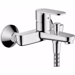Miscelatore monocomando per vasca senza accessori doccia versione: cromata montaggio a muro cartuccia in ceramica braccio: 17 ...