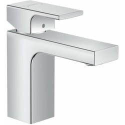 Vernis Shape - Miscelatore da lavabo, con sistema di scarico, EcoSmart, cromo 71561000 - Hansgrohe