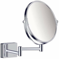 Hansgrohe AddStoris - Specchietto cosmetico a parete, cromo 41791000