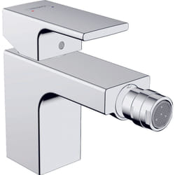 Hansgrohe - Vernis Shape - Miscelatore per bidet, con sistema di scarico, cromo 71211000