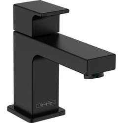 Vernis Shape - Rubinetto non miscelatore per lavabo, EcoSmart, nero opaco 71592670 - Hansgrohe