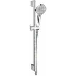 Vernis Blend - Set doccetta, 2 getti, asta saliscendi e flessibile, EcoSmart, cromo 26279000 - Hansgrohe