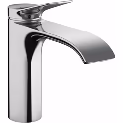 Miscelatore per lavabo verticale Vivenis 110 comando a leva 1 getto: WaterfallStream EcoSmart per il risparmio idrico cartucc ...