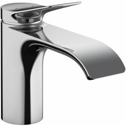 Vivenis - Miscelatore da lavabo 80, con sistema di scarico, EcoSmart, cromo 75010000 - Hansgrohe