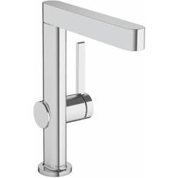 Finoris - Miscelatore da lavabo 230, con sistema di scarico Push-Open a braccio di erogazione girevole, cromo 76060000 - Hansgrohe