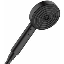 Hansgrohe - Pulsify Select Relaxation xxl Performance doccetta 105 mm con 3 getti EcoSmart 9l/min, nero opaco (24111670)