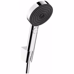 Il set doccia include doccetta a mano Relaxation versione: cromata materiale: plastica/metallo base soffione doccia: nero gra ...