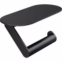 hansgrohe WallStoris 1x portascopino Montaggio a parete Moderno porta rotolo di carta igienica per il montaggio a parete con  ...