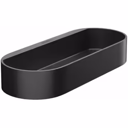 Ripiano di appoggio versione: nera opaca materiale: plastica dimensione: 250 x 100 x 39 mm fissaggio grazie alla tecnologia E ...