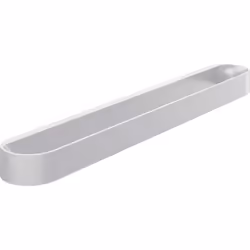 hansgrohe WallStoris 1x portasciugamani Montaggio a parete Moderno portasciugamani per il montaggio a parete su piastrelle, v ...