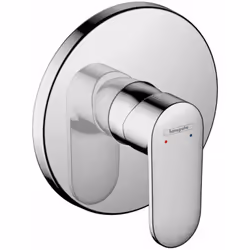 Miscelatore monocomando ad incasso per doccia senza corpo incasso versione: cromata portata a 0,3 MPa: 29,3 l/min cartuccia i ...