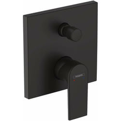 Hansgrohe Vernis Shape - Miscelatore ad incasso per vasca da bagno, nero opaco 71468670