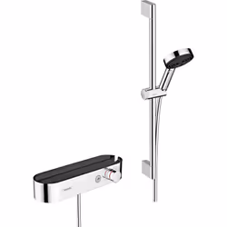 hansgrohe Pulsify Select S 1 x sistema doccia 105 Relax Dettagli del prodotto Set completo composto da: Doccetta, termostatic ...