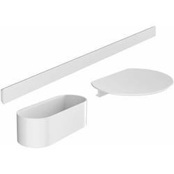 WallStoris - Set di accessori per bagno, bianco opaco 27966700 - Hansgrohe